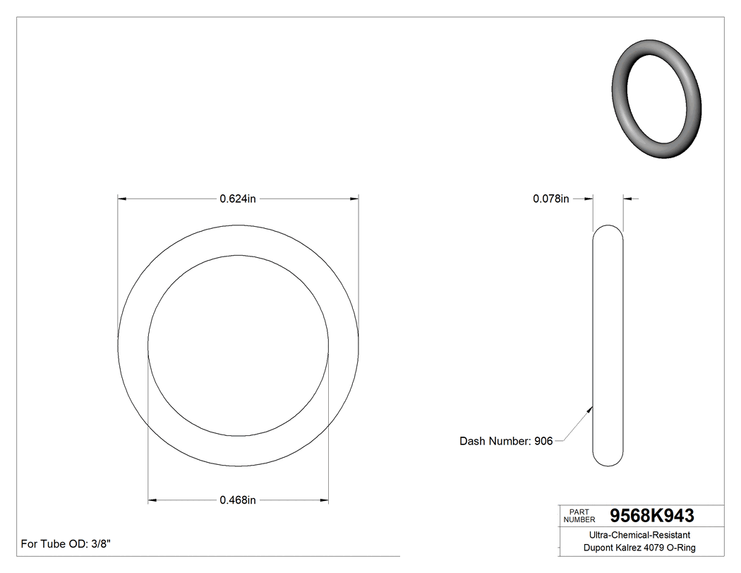 Technical drawing - 9568K943